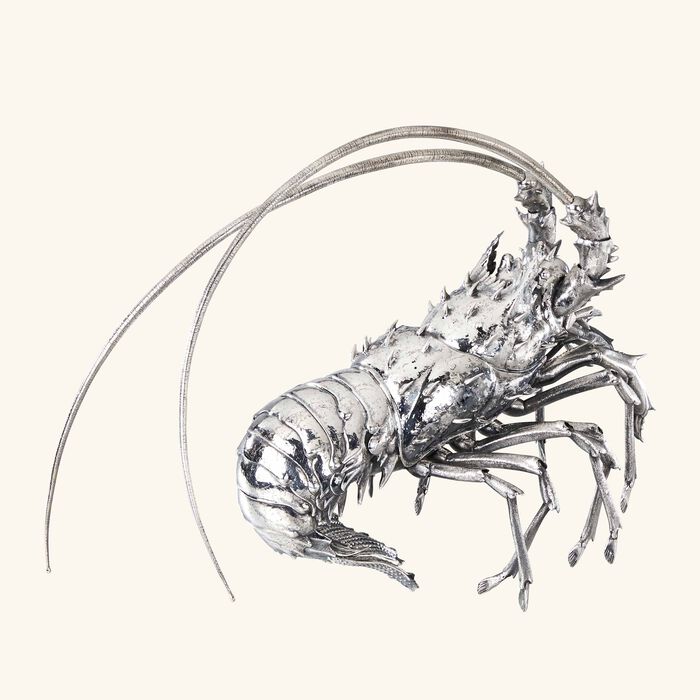 buccellati marina sailfish sculpture silver small