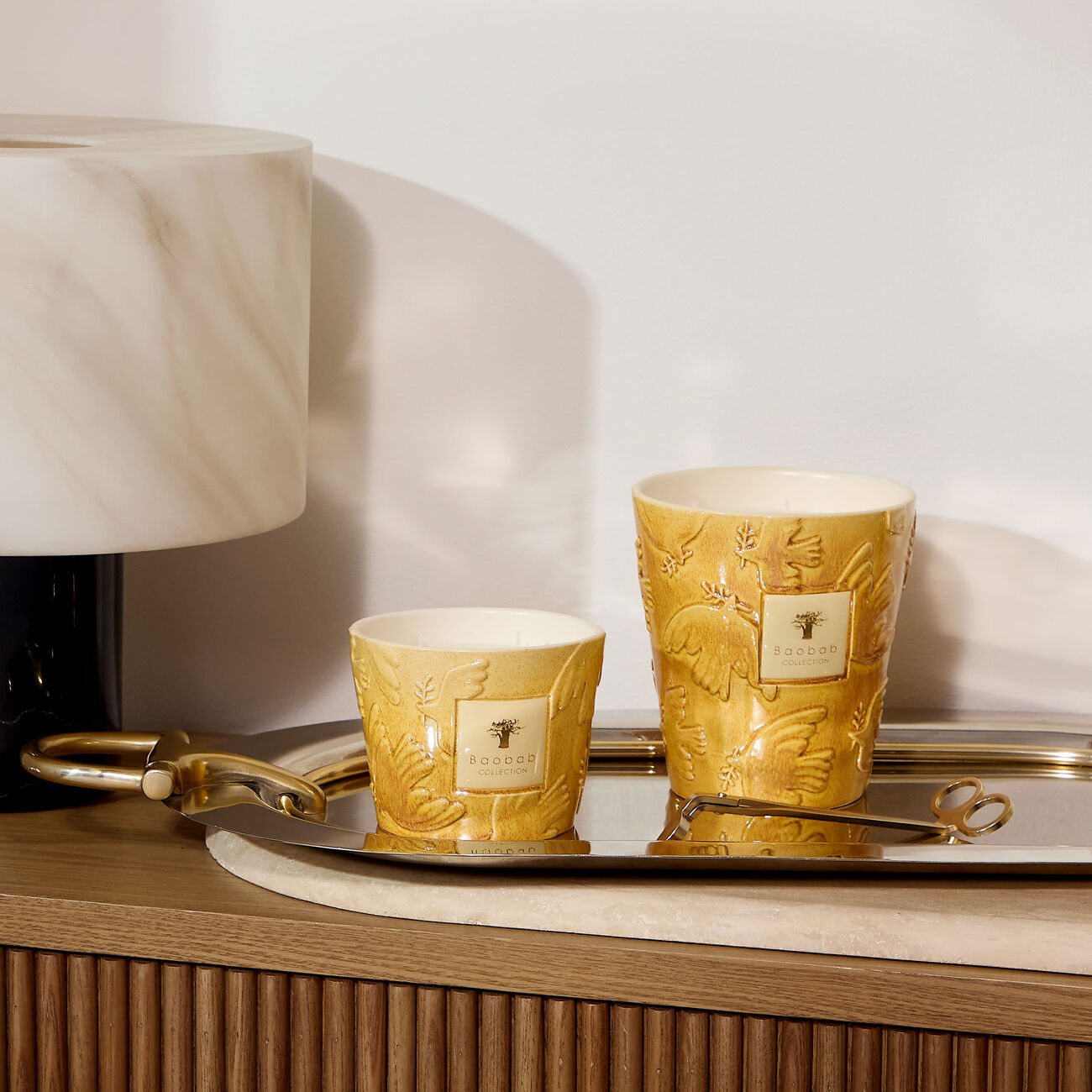 baobab collection dove candles max 10