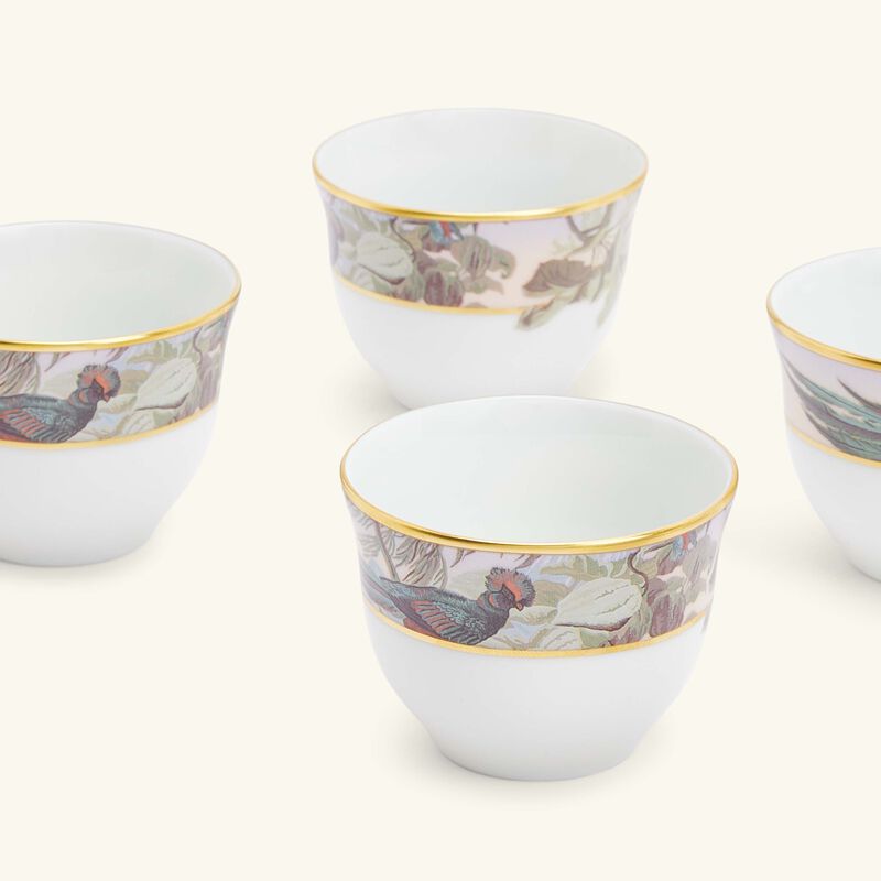 Le Brésil Arabic Coffee Cup Set Of 6 haviland le br sil arabic coffee cup set of 6