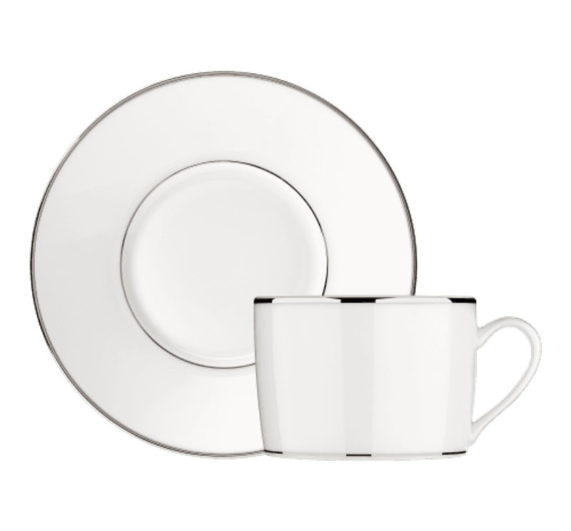 Albi Platine Tea Cup Saucer, large