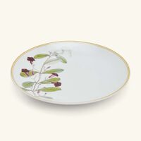 bernardaud jardin indien bread   butter plate round green 16cm