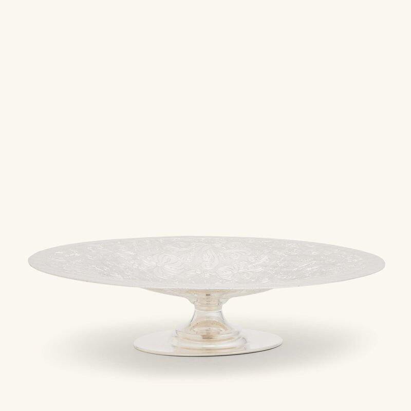 christofle jardin d eden serving bowl silver plated 35cm