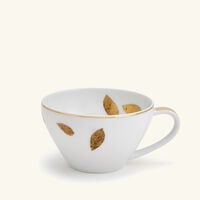 Vegetal Or Cup & Saucer Gold bernardaud vegetal or cup saucer gold