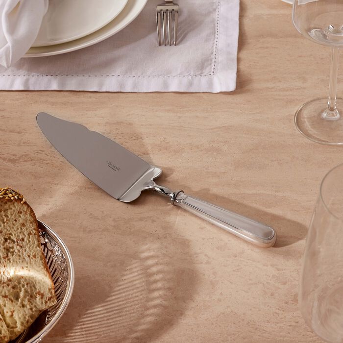 christofle albi cake server silver plated