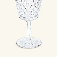 waterford lismore drinking glass large clear set of 2