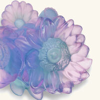 daum sweet garden flower figurine mini pink