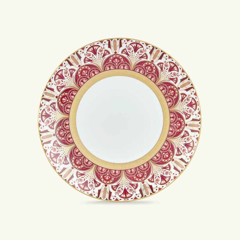 Reves Du Nil Pourpre Salad Plate Red 21cm haviland reves du nil pourpre salad plate red 21cm