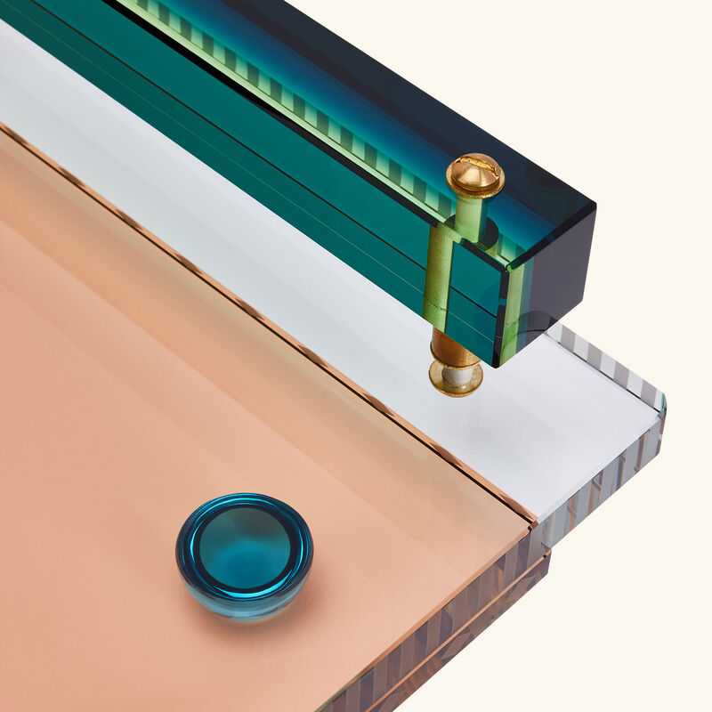 Fontana Tray Rectangular Large Brown reflections copenhagen fontana tray rectangular large brown