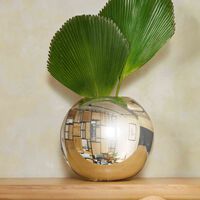 كريستوفل مزهرية يوني متوسطة من الزجاج المعدني