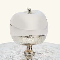 christofle jardin d eden paperweight silver plated