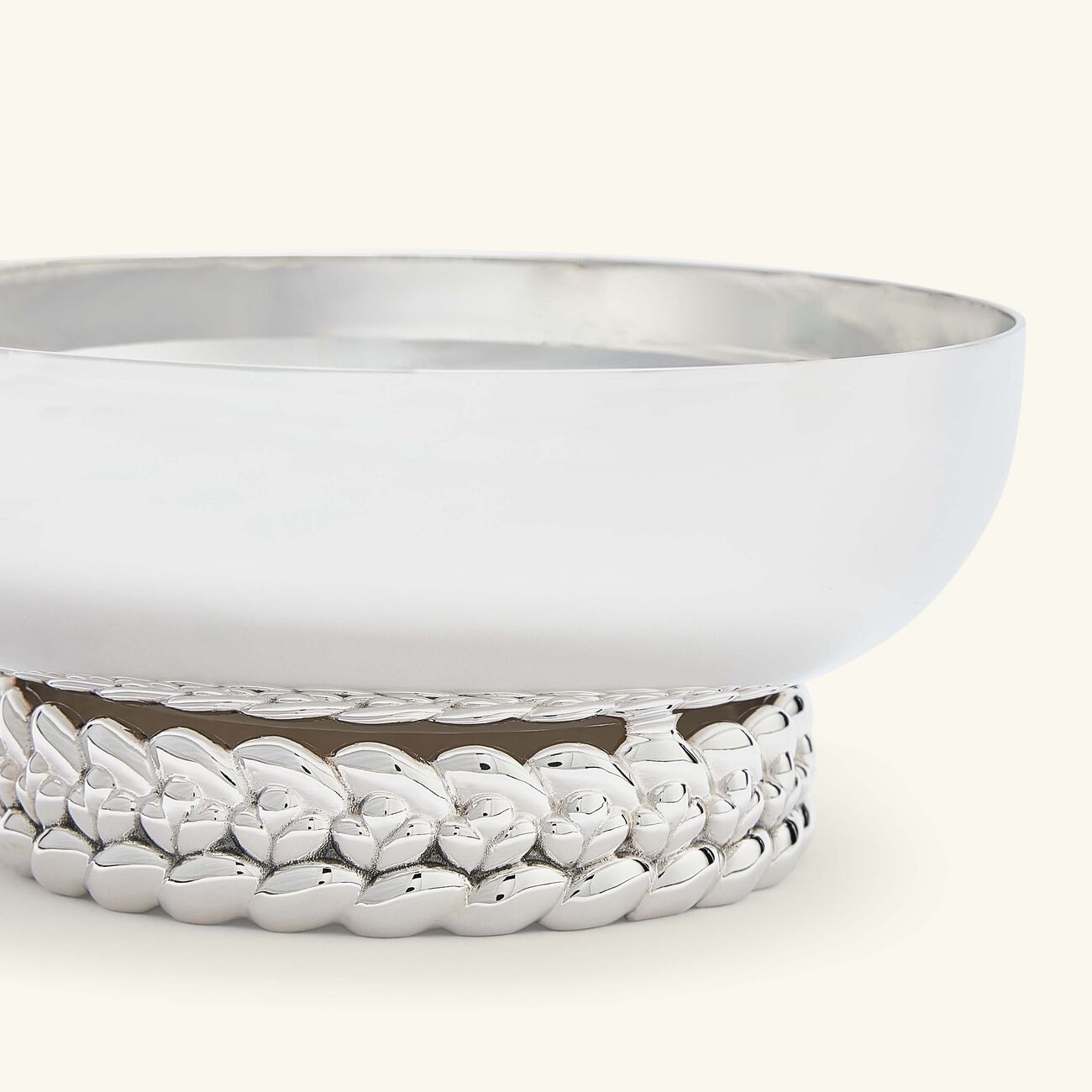 Babylone Serving Bowl Small Silver Plated christofle babylone serving bowl small silver plated