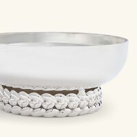 Babylone Serving Bowl Small Silver Plated christofle babylone serving bowl small silver plated
