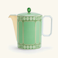 rosenthal signum fern coffee pot green