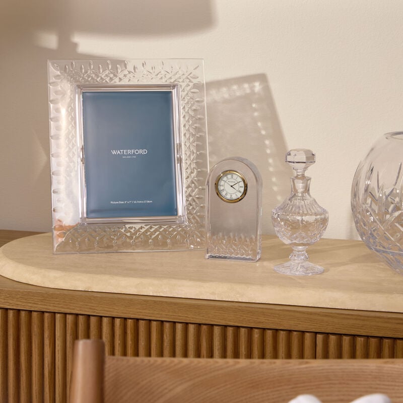 waterford lismore photo frame clear 5x7in