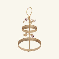 Marie Cake Stand Gold villari marie cake stand gold