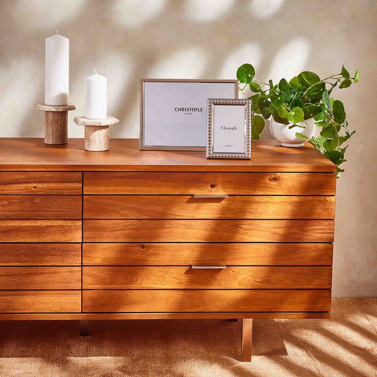 كريستوفل إطار الصور بيرلز باللون الفضي 10 15 سم