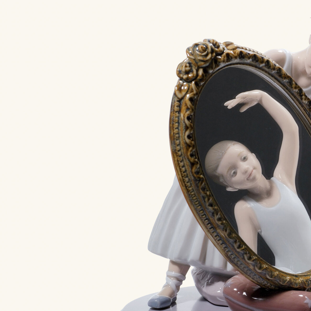 My Perfect Pose Ballet Girls Sculpture Small White lladro my perfect pose ballet girls sculpture small white