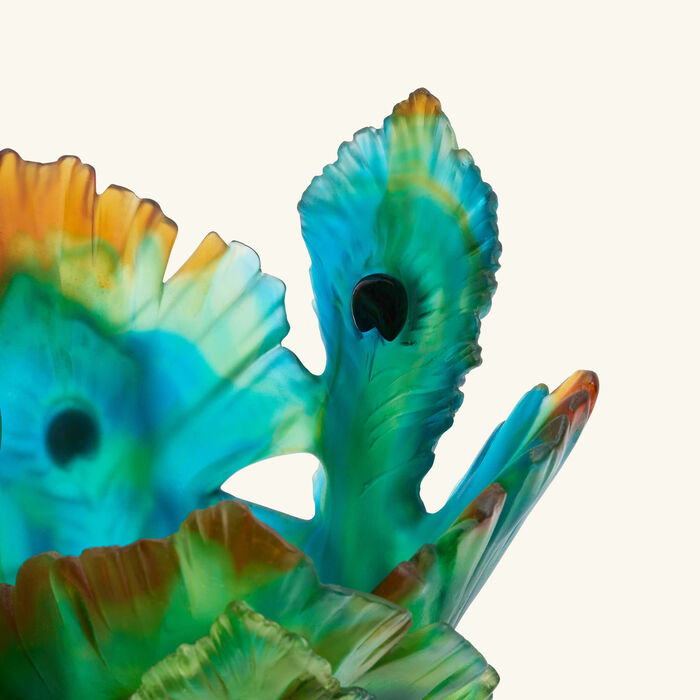 مزهرية فلور دو باون كبيرة خضراء دوم مزهرية فلور دو باون كبيرة خضراء