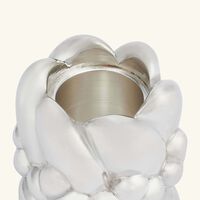 كريستوفل حامل الشموع بابيلون مطلي بالفضة