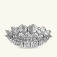 buccellati dahlia flower bowl small silver