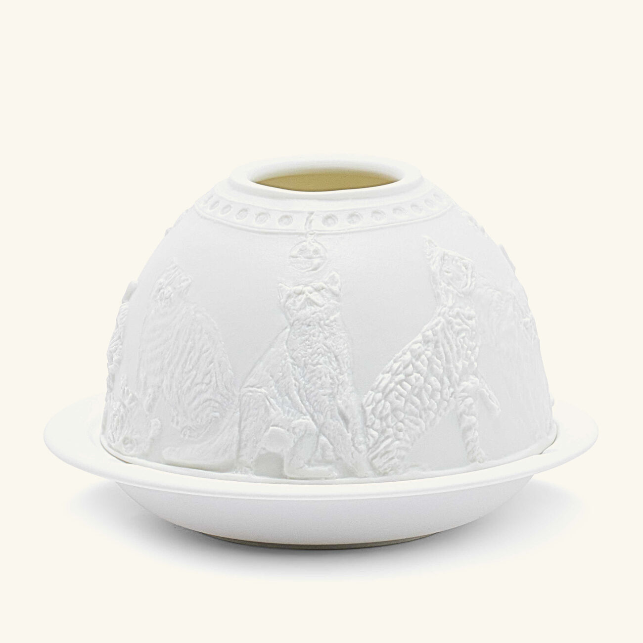 bernardaud cats lithophanie