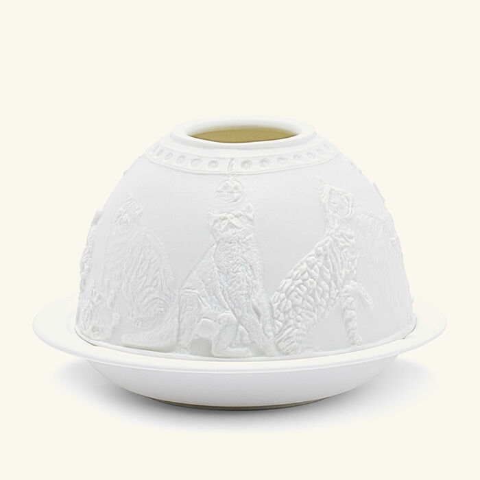 bernardaud cats lithophanie