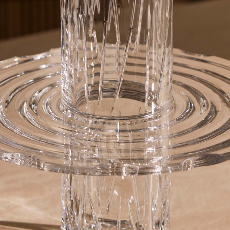 Downtown Vase Large Clear mario cioni c downtown vase large clear