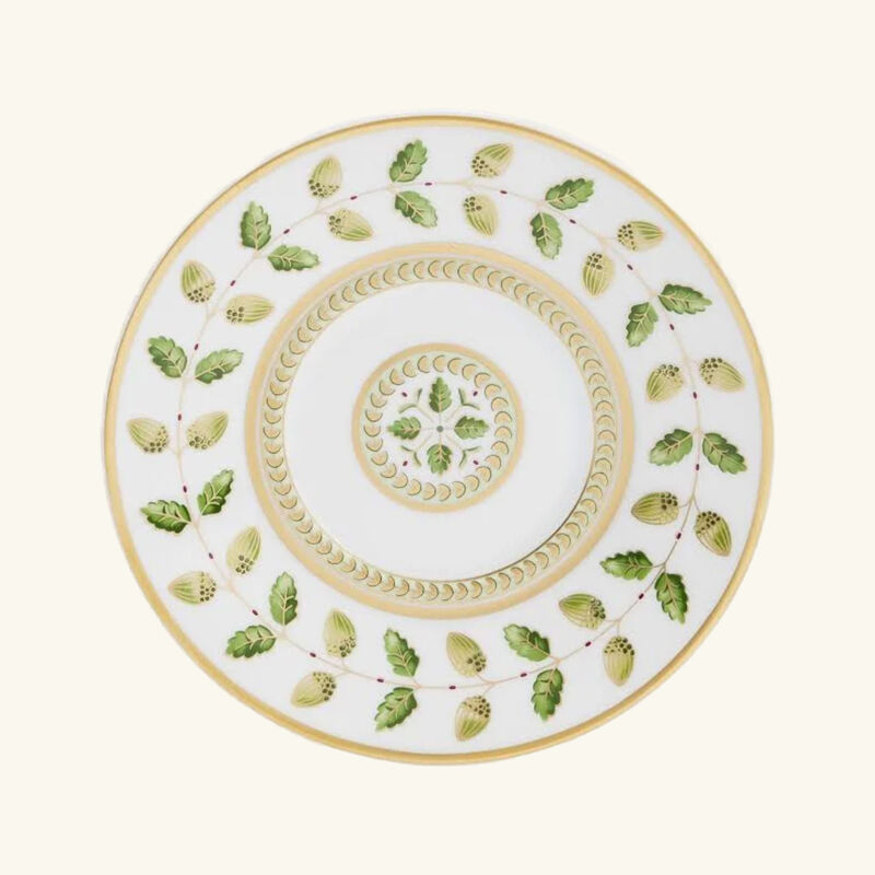 Constance Coffee Saucer Green bernardaud constance coffee saucer green
