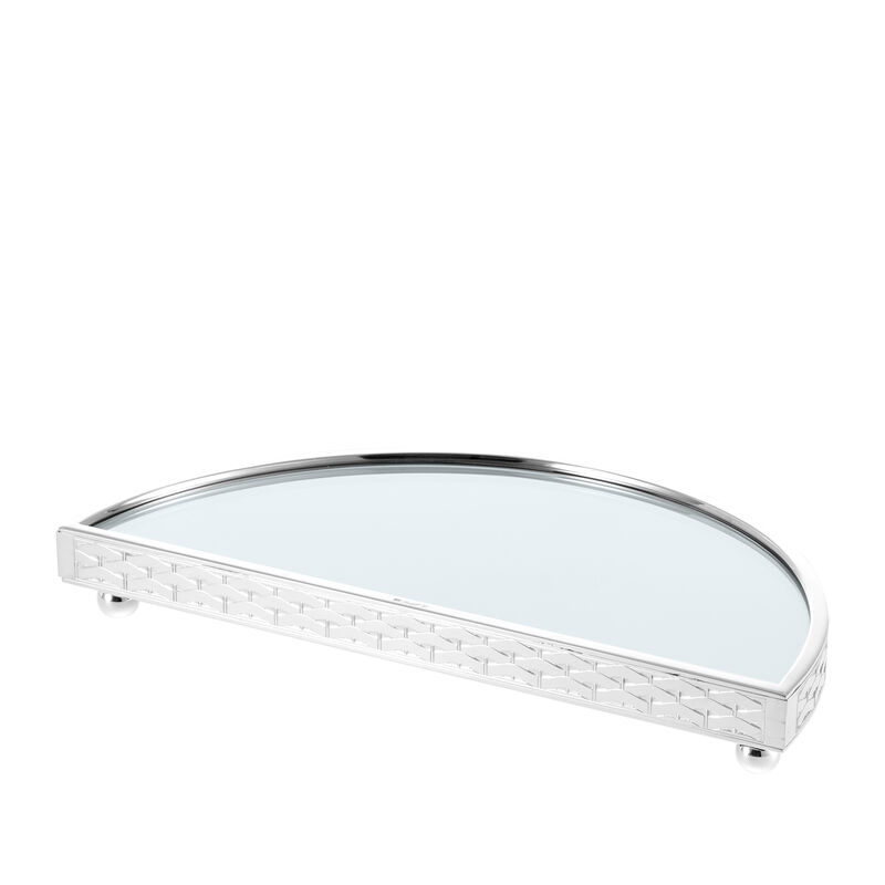 Half Circle Tray Sève D'argent Silver Plated, large