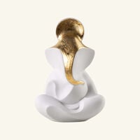 lladro lord ganesha eternal light scuplture small white