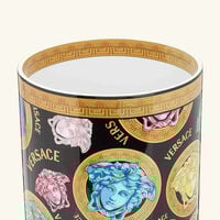 Medusa Amplified Vase Medium Black versace medusa amplified vase medium black