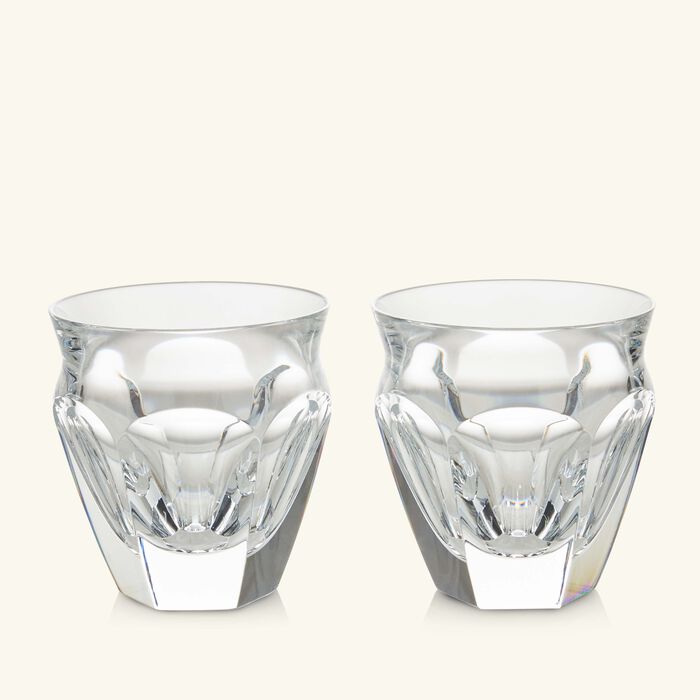 Harcourt Talleyrand Tumbler Glass Clear Set Of 2 baccarat harcourt talleyrand tumbler glass clear set of 2