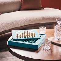 Turquoise Chess Set vido turquoise chess set
