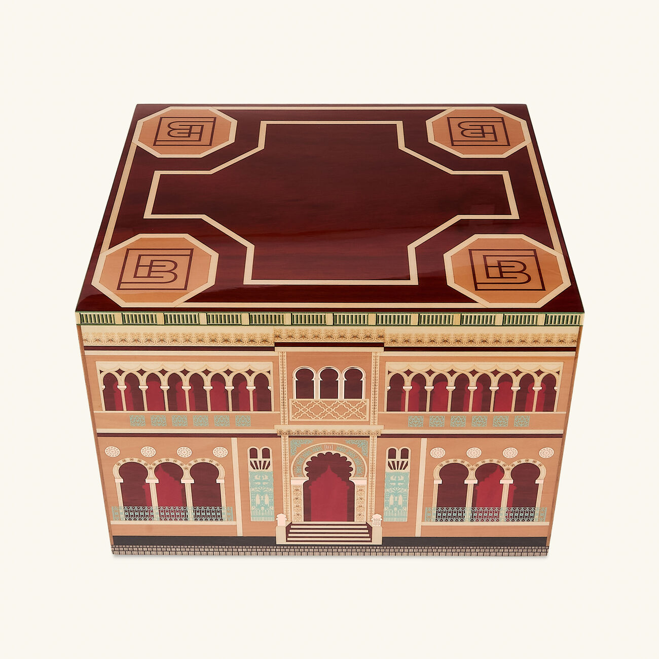 "Palacio Cienfuegos" Humidor Brown elie bleu palacio cienfuegos humidor brown
