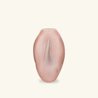 lalique alize vase medium pink