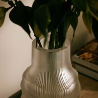 Heroine REI Vase Round Large Clear ruckl heroine rei vase round large clear