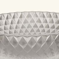 روكل الوعاء التزييني هيروين كوكو من الكريستال الشفاف