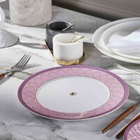 rosenthal signum rose plate round pink 23cm