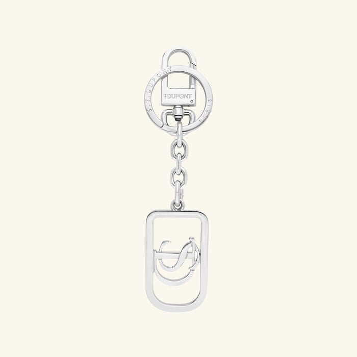 Chrome Keyring Silver st dupont chrome keyring silver