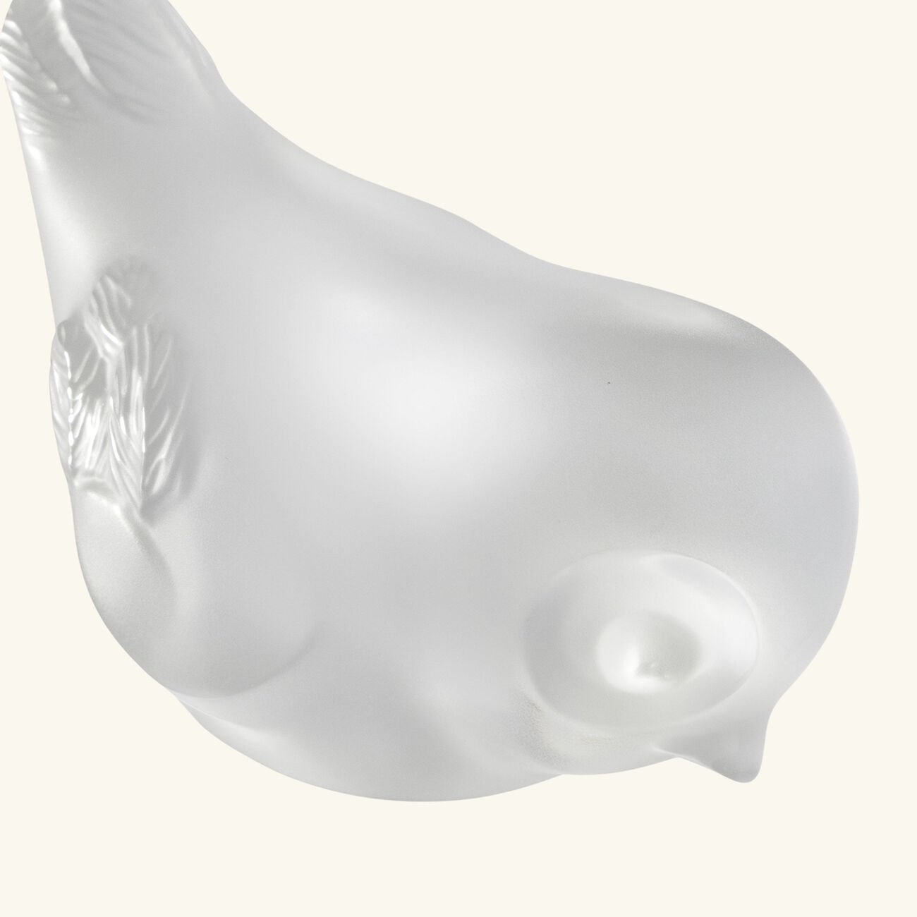 Piou Head Down Sculpture Small Clear lalique piou head down sculpture small clear