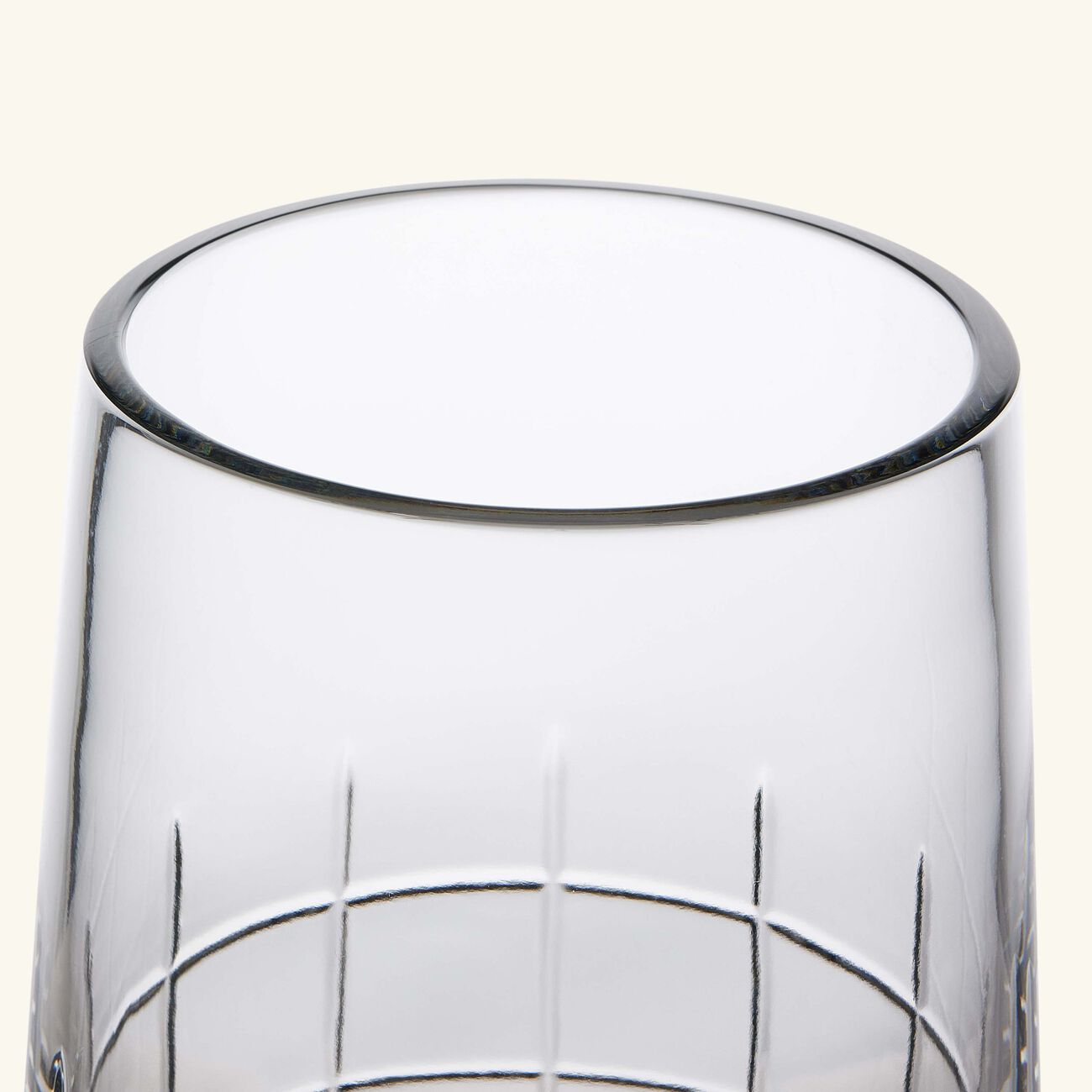 كريستوفل مزهرية جرافيك متوسطة شفافة