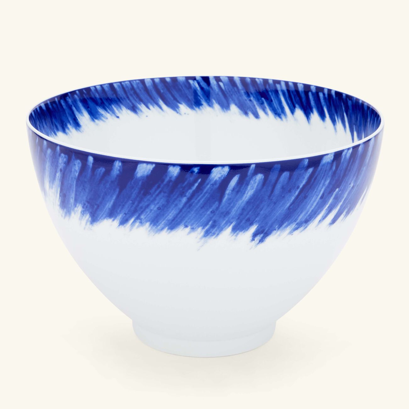 In Bloom Deep Salad Bowl Blue bernardaud in bloom deep salad bowl blue