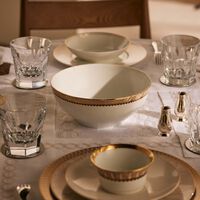 هافيلاند وعاء السلطة كافالييه رويال باللون الذهبي 10 سم