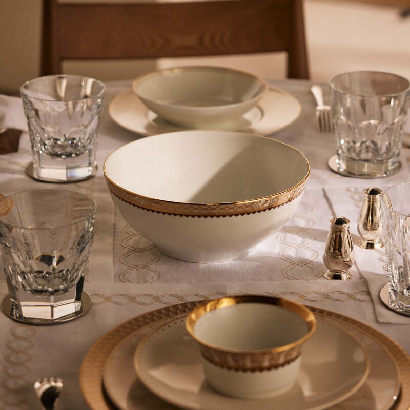 هافيلاند وعاء السلطة كافالييه رويال باللون الذهبي 10 سم