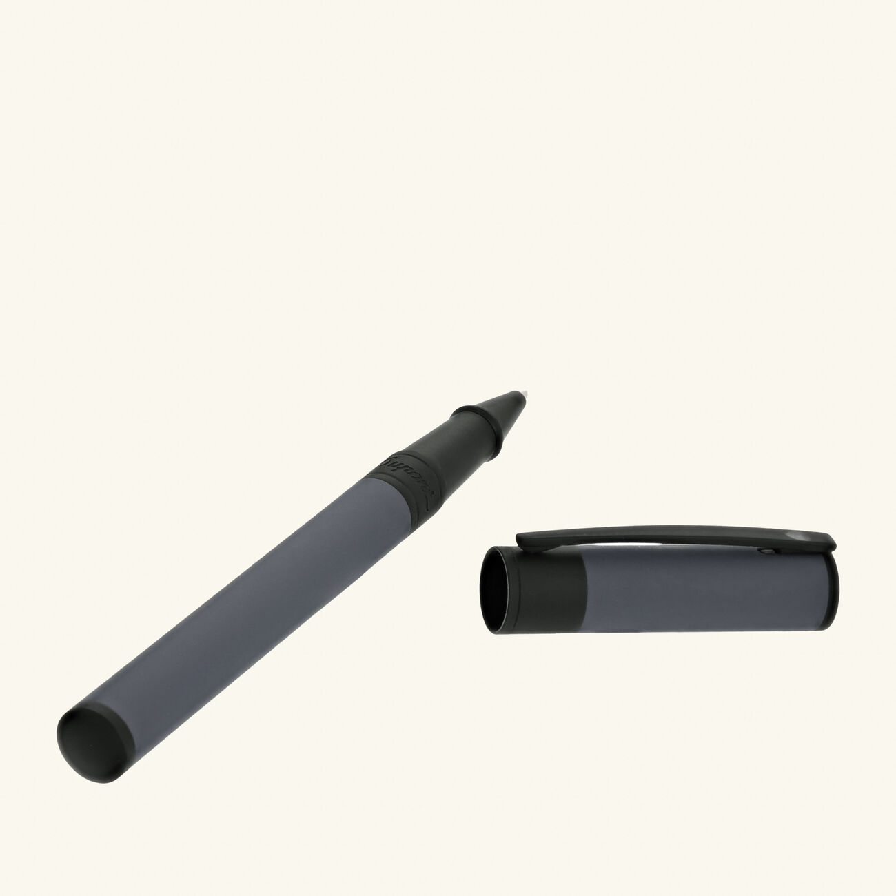 D-Initial Rollerball Pen Grey st dupont d initial rollerball pen grey