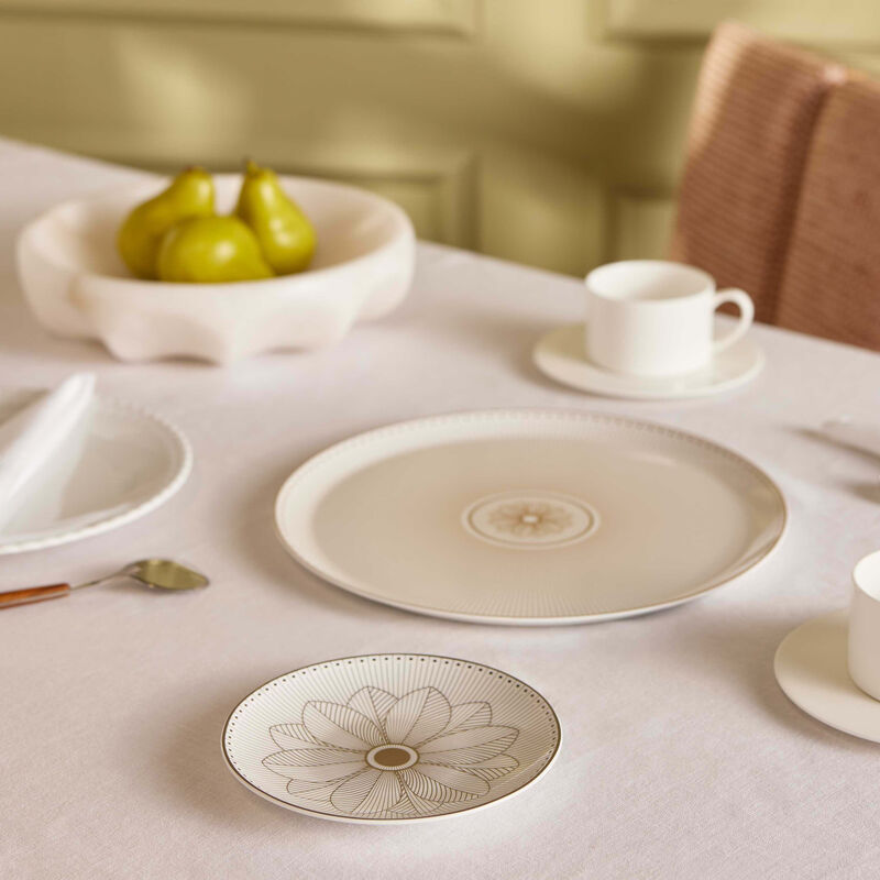 christofle malmaison bread plate round silver 16cm