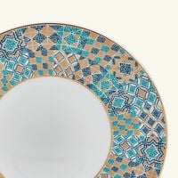 haviland portofino bread   butter plate round blue 16cm