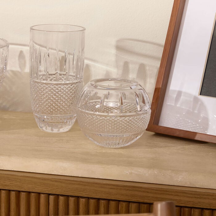 Mastercraft Irish Lace Vase Small Clear waterford mastercraft irish lace vase small clear