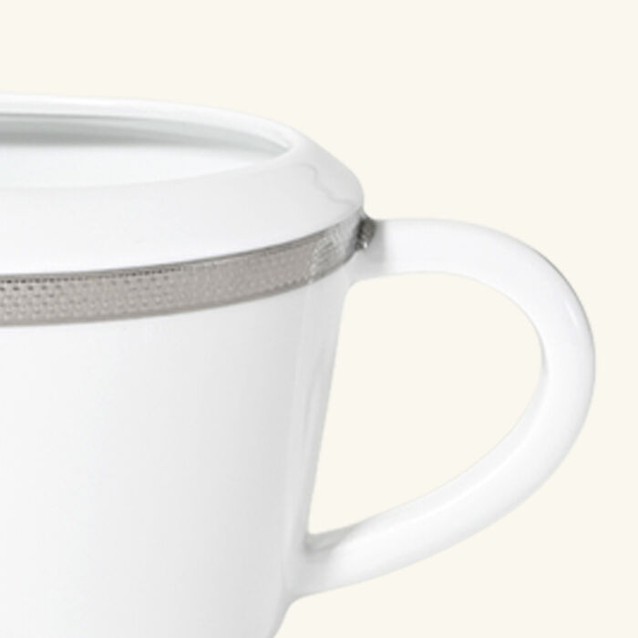Maille Platine Gravy Boat White bernardaud maille platine gravy boat white
