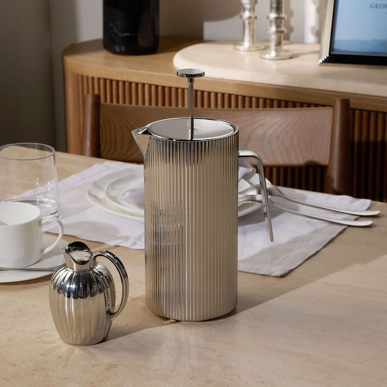 georg jensen bernadotte french coffee press clear